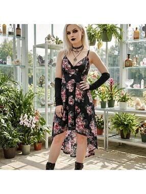 Lily Rose Women's Black and Multi Dress